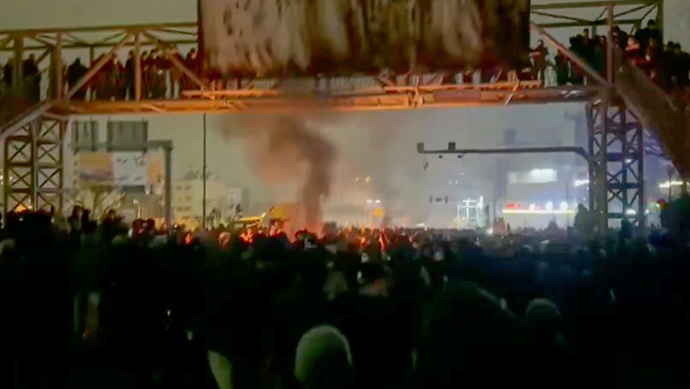 iran protest - diadiloseis